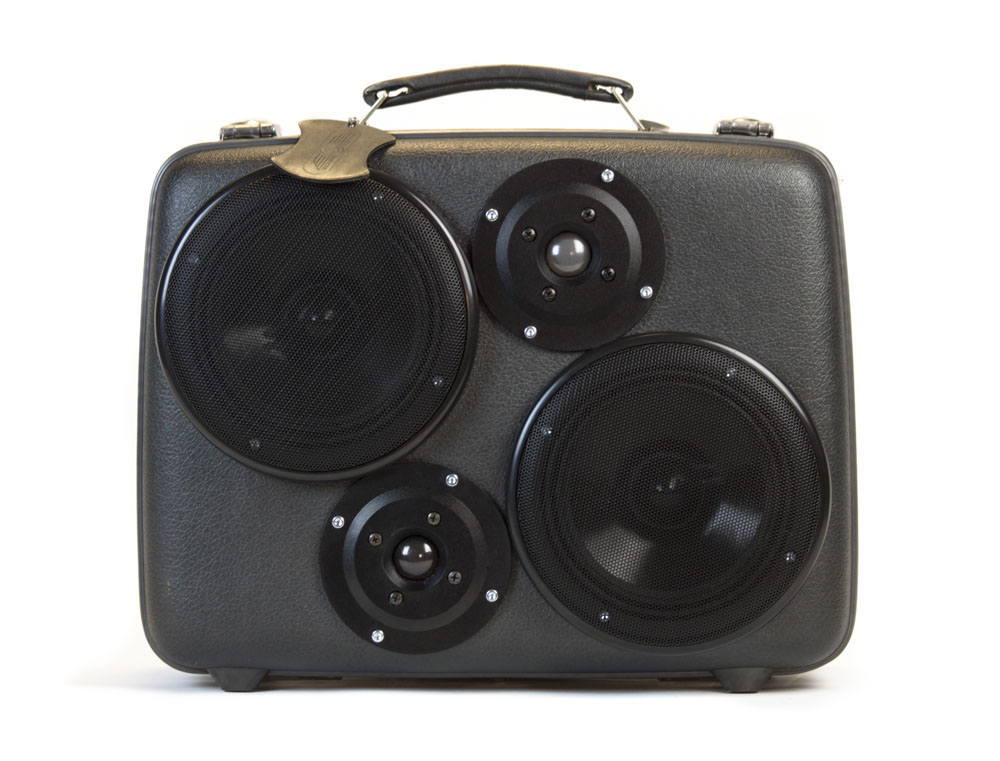 Black Bird valise musicale face web
